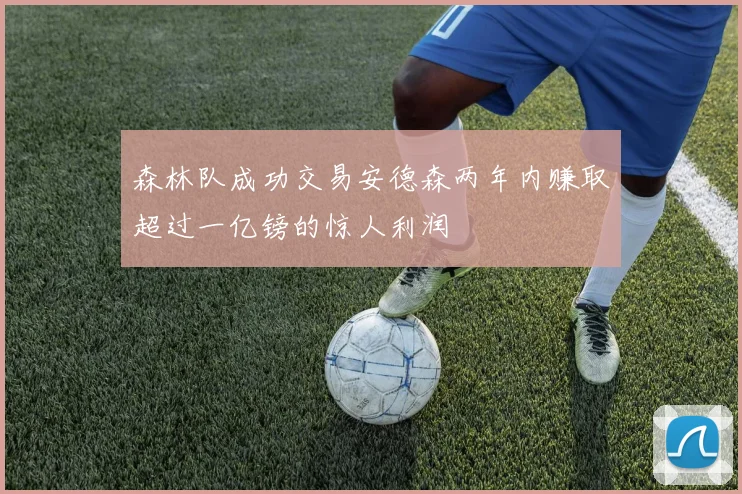 森林队成功交易安德森两年内赚取超过一亿镑的惊人利润